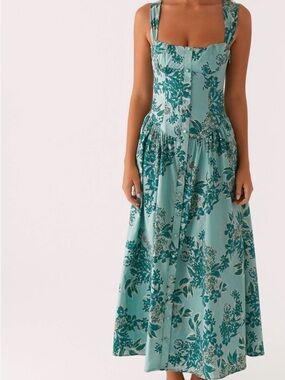 Peppermayo  Emmalina floral  Maxi Dress in cloud nine floral